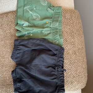 Pehr 6-12 mo shorts bundle - tennis and navy bloomers